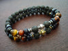 Men's Mixed Tigers Eye Mala Bracelet