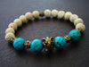 Women's Tibetan Turquoise Elephant Mala Bracelet