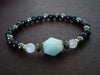 Women's Amazonite Intuition & Strength Mala Bracelet