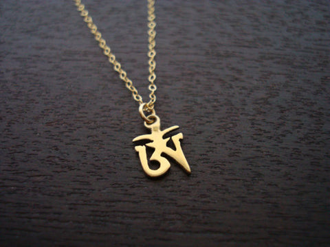 Tibetan Om Necklace