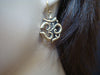 Women's Bronze Om Earrings