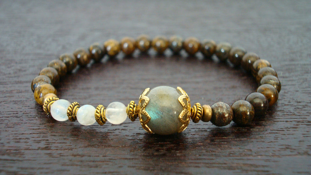 Women's Strength & Wisdom Mala Bracelet