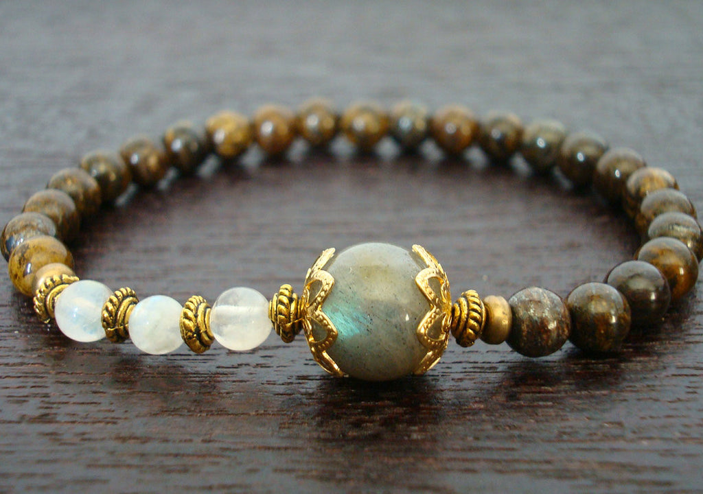 Women's Strength & Wisdom Mala Bracelet
