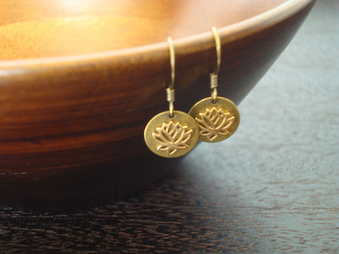 Women's Awakening Lotus Earrings