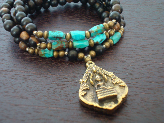Women's Turquoise Cleansing & Balancing Mala